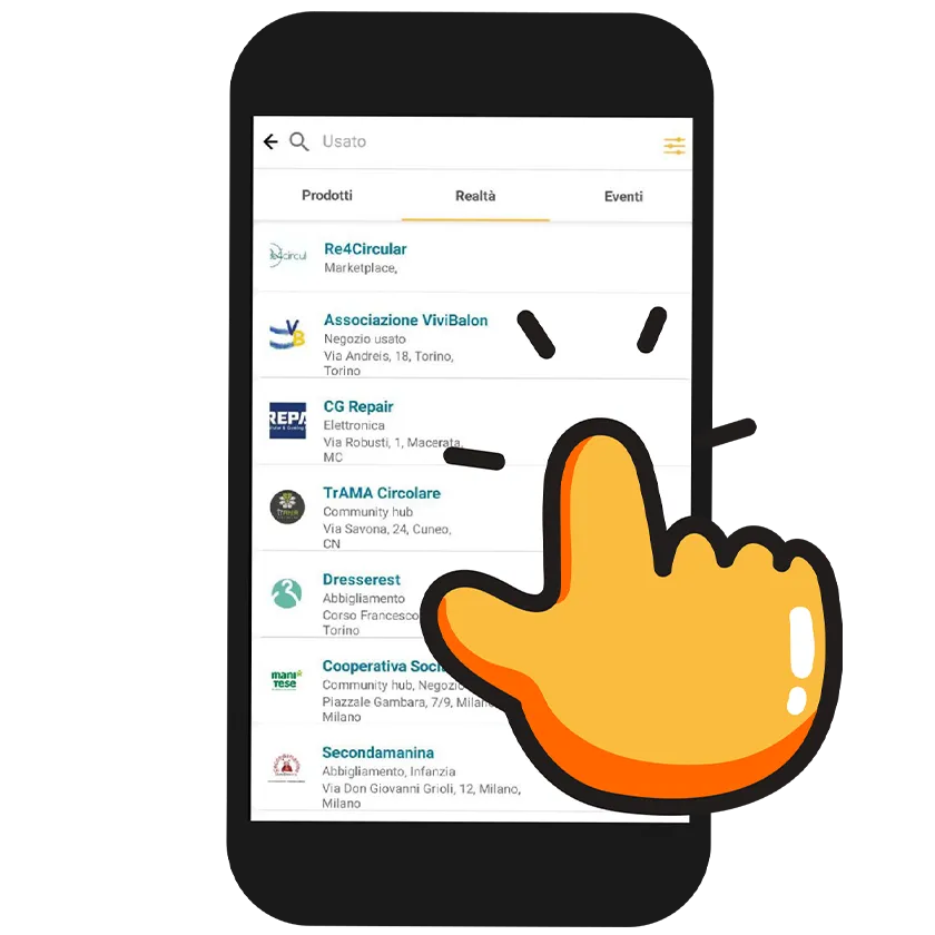 Economia circolare a portata di click