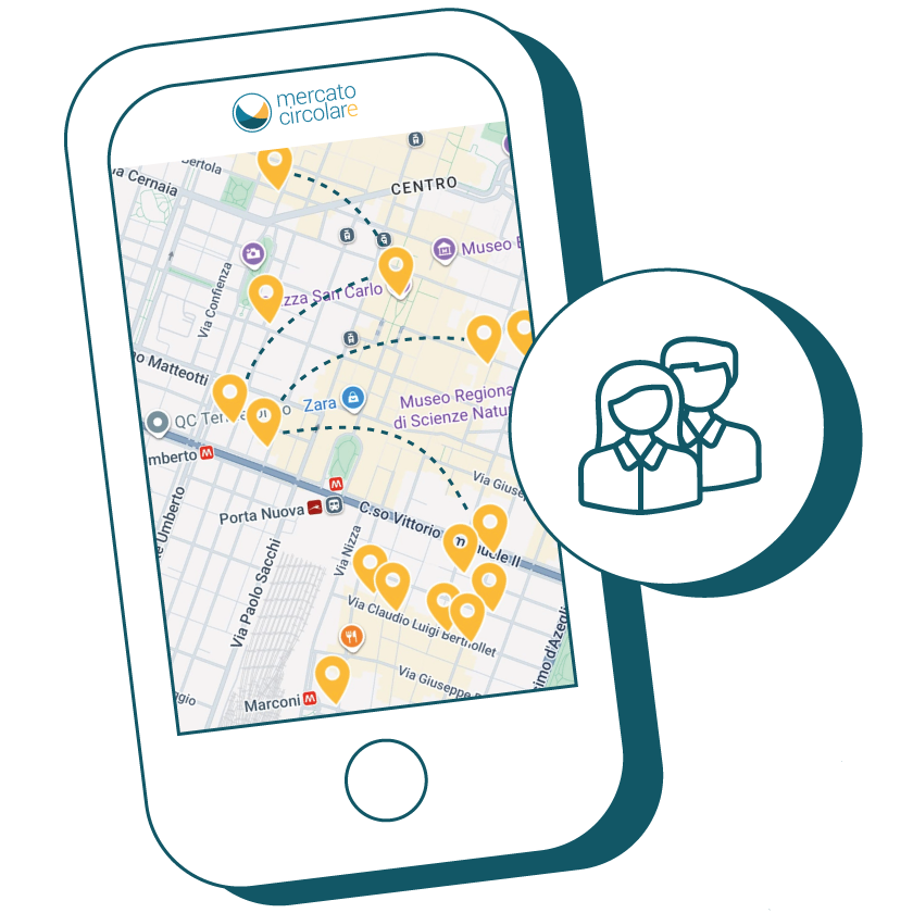 Due passi al mercato circolare (superiori)