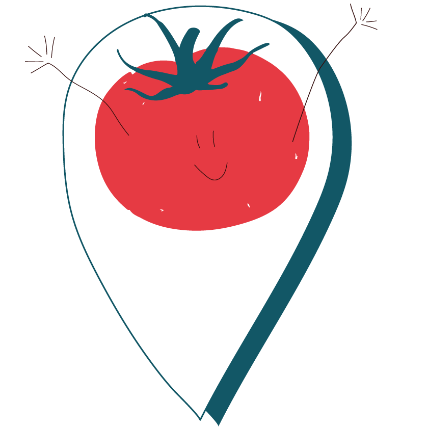 Viaggio di Tommy, il pomodoro felice